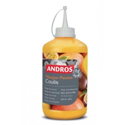 Mango Passion coulis squeeze bottle
