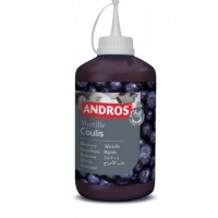 Blueberry coulis squeeze bottle
