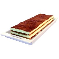 Tiramisu Strip Cake