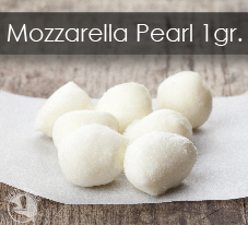 Mozzarella pearls 1g