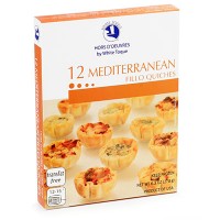12 Mediterranean Fillo Quiches