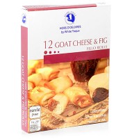 12 Goat Cheese & Fig Fillo Rolls