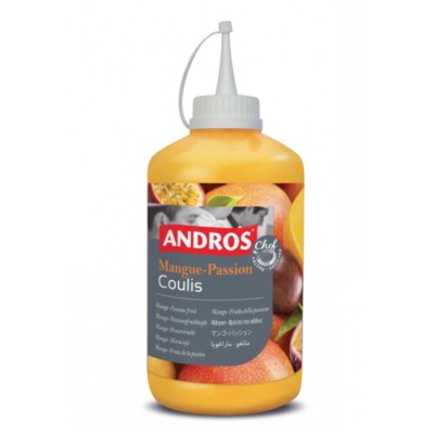 Mango Passion coulis squeeze bottle