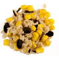 IQF Brown Rice with Corn & Black Beans