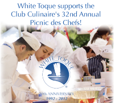 We support Club Culinaire's 32nd <br> annual Picnic des Chefs 