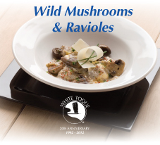Wild Mushrooms and Ravioles